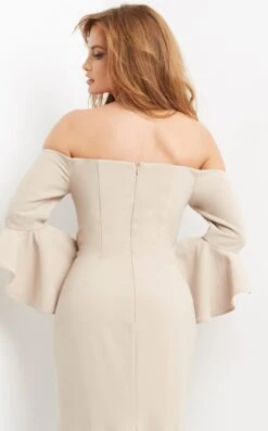 Jovani 07065 Dress -Clothing Shop 07065 Champagne 19 204