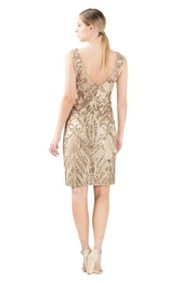 Ilmio 1919 Dress -Clothing Shop 1919 gold 3