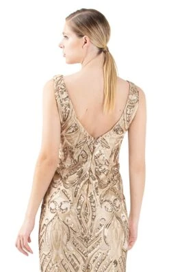 Ilmio 1919 Dress -Clothing Shop 1919 gold 3 zoom 167707