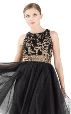 Ilmio 1988 Dress -Clothing Shop 1988 black gold 1 zoom 8ca3c7ee ba1f 4b0a 9518 66b05c242d6b 965339