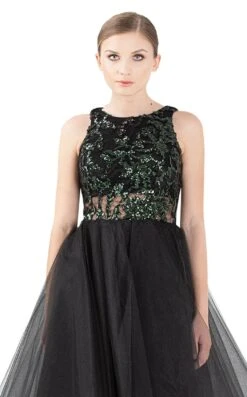 Ilmio 1988 Dress -Clothing Shop 1988 black green 1 zoom 67cbecc1 940a 4e8a bb4d c87b7e4033b2 731639