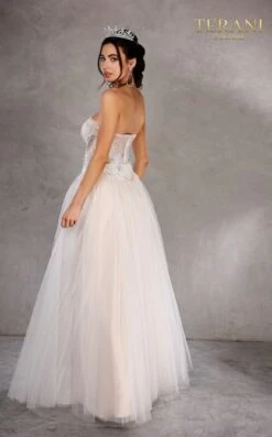 Terani 2215P0005 Dress -Clothing Shop 2215P0005 BACK