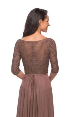 La Femme 25011 Dress -Clothing Shop 25011 Cocoa B