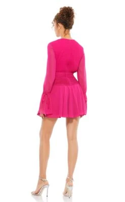 Mac Duggal 26411 Dress -Clothing Shop 26411 HotPink BK