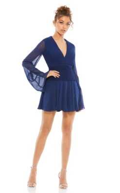 Mac Duggal 26411 Dress -Clothing Shop 26411 Navy AB