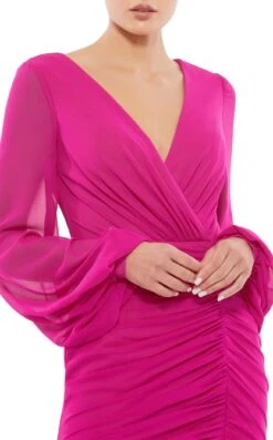 Mac Duggal 26655 Dress 5 Mac Duggal 26655 Dress -Clothing Shop 26655 HotPink CL