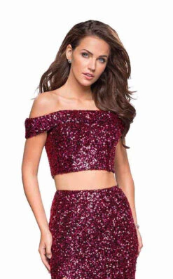 La Femme 27020 Dress -Clothing Shop 27020 Fuchsia F b2a83d67 1ddb 44e6 9569 f2b031908606