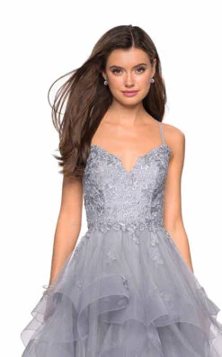 La Femme 27579 Dress -Clothing Shop 27579 Silver F 21307238 c429 4479 99f6 f26ef3039099