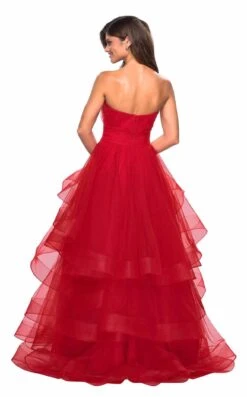 La Femme 27624 Dress -Clothing Shop 27624 Red B