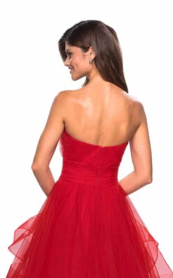 La Femme 27624 Dress -Clothing Shop 27624 Red B 4dea8c11 0853 4f54 9342 c36a5da51a7a
