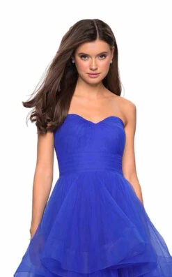 La Femme 27624 Dress -Clothing Shop 27624 RoyalBlue F c3846771 e109 45d7 b662 4a66b4fff081