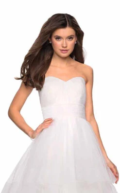 La Femme 27624 Dress -Clothing Shop 27624 White F 3f124c8c 68b4 4c30 94ed ce3d155c27b8