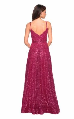 La Femme 27747 Dress 17 La Femme 27747 Dress -Clothing Shop 27747 Fuchsia B