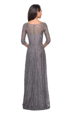 La Femme 27857 Dress -Clothing Shop 27857 Platinum B edc074e2 a081 46a7 b355 88f802da9ac1