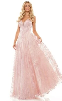 Colors Dress 2834 Dress -Clothing Shop 2834BLUSH8403 254235