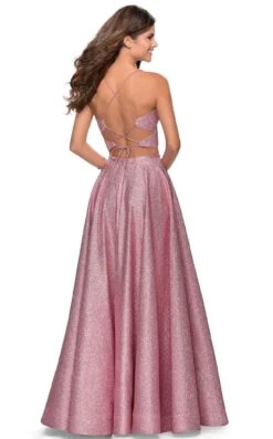 La Femme 28618 Dress -Clothing Shop 28618 Pink B