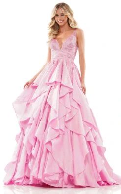 Colors Dress 2890 Dress -Clothing Shop 2890PINK8750