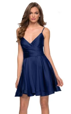 La Femme 29242 Dress -Clothing Shop 29242 Navy F