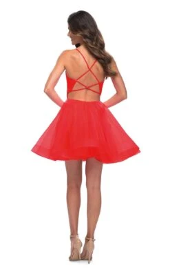La Femme 29364 Dress 7 La Femme 29364 Dress -Clothing Shop 29364 Red B 34