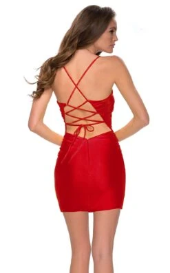 La Femme 29563 Dress -Clothing Shop 29563 Red B
