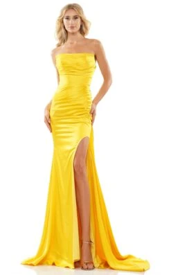 Colors Dress 2968 Dress -Clothing Shop 2968YELLOW0380