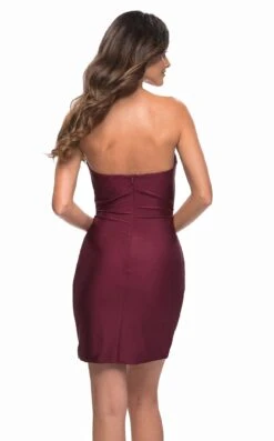 La Femme 30076 Dress -Clothing Shop 30076 DarkBerry B 85