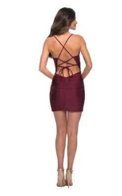 La Femme 30248 Dress 9 La Femme 30248 Dress -Clothing Shop 30248 DarkBerry B 167