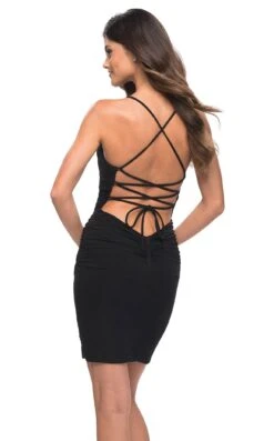 La Femme 30249 Dress -Clothing Shop 30249 Black B 172