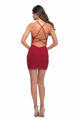 La Femme 30260 Dress -Clothing Shop 30260 Red B 209