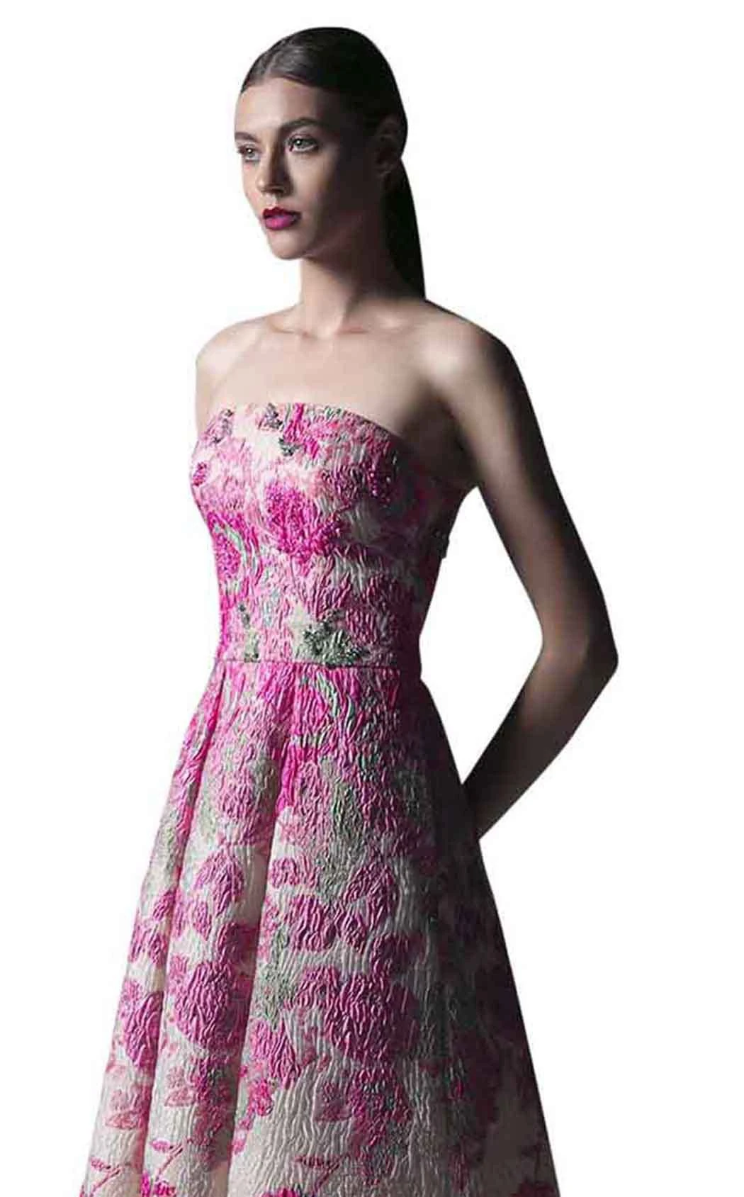 Edward Arsouni Couture SS0336 Dress 2 Edward Arsouni Couture SS0336 Dress - Image 2