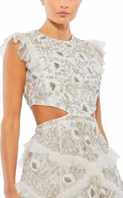 Mac Duggal 35101 Dress -Clothing Shop 35101 Ivory CL