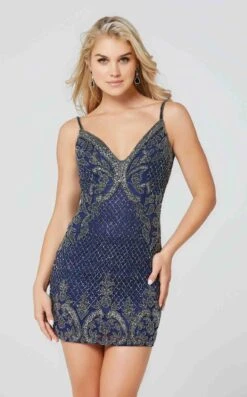 Primavera Couture 3541 Dress -Clothing Shop 3541 MIDNIGHT 3