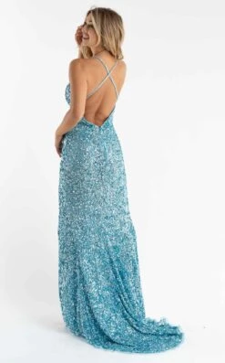 Primavera Couture 3781 Dress -Clothing Shop 3781 BRIGHT BLUE 3