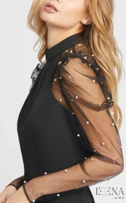 Mac Duggal 49112i Dress -Clothing Shop 49112i Black CL