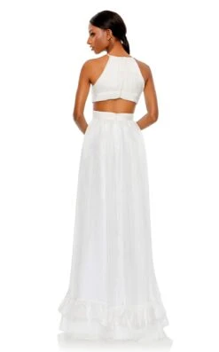 Mac Duggal 49530 Dress -Clothing Shop 49530 White BK
