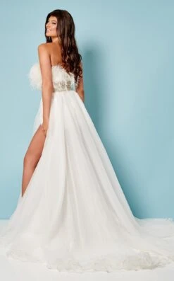 Rachel Allan 50205 Jumpsuit -Clothing Shop 50205 White Silver b