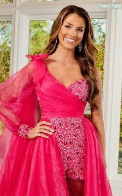 Rachel Allan 50234 Jumpsuit -Clothing Shop 50234 Fuchsia 1