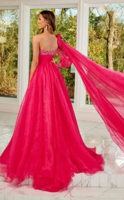 Rachel Allan 50234 Jumpsuit -Clothing Shop 50234 Fuchsia b