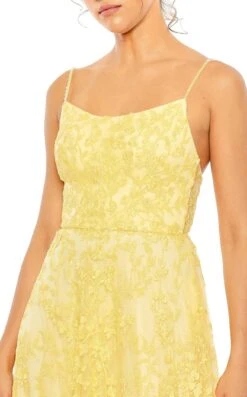 Mac Duggal 50683 Dress 8 Mac Duggal 50683 Dress -Clothing Shop 50683 Yellow CL