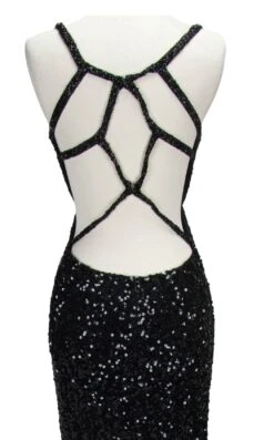 Paul Rekhi 5221 Dress -Clothing Shop 5221 Black B zoom