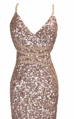Paul Rekhi 5221 Dress -Clothing Shop 5221 RoseGold aF zoom