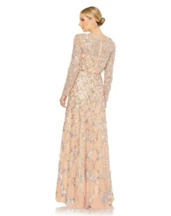 Mac Duggal 5496 Dress -Clothing Shop 5496 Blush BK