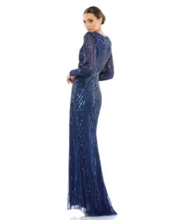 Mac Duggal 5501 Dress -Clothing Shop 5501 Midnight BK