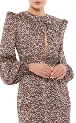 Mac Duggal 55389 Dress -Clothing Shop 55389 BlackMulti CL