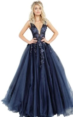 Jovani 55634 Dress -Clothing Shop 55634 NAVYBLACK 1