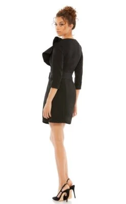 Mac Duggal 55692 Dress -Clothing Shop 55692 Black BK