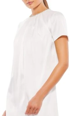 Mac Duggal 55698 Dress -Clothing Shop 55698 White CL