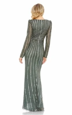 Mac Duggal 5641 Dress -Clothing Shop 5641 SlateGrey BK