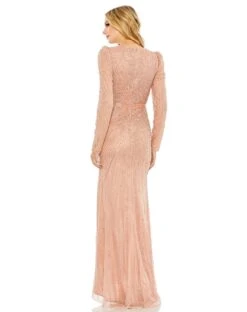 Mac Duggal 5715 Dress -Clothing Shop 5715 Rose BK