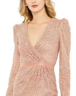 Mac Duggal 5715 Dress -Clothing Shop 5715 Rose CL